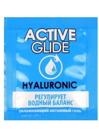 Лубрикант на водной основе Active Glide с гиалуроновой кислотой - 3 гр. - Биоритм - купить с доставкой в Новомосковске