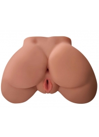 Кофейный мастурбатор-полуторс Perfect Ass Masturbator - Pipedream - в Новомосковске купить с доставкой