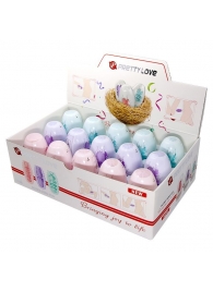 Набор из 15 мини-мастурбаторов Fantastic Egg Hard Boiled - Baile - в Новомосковске купить с доставкой