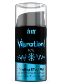 Жидкий интимный гель с эффектом вибрации Vibration! Ice - 15 мл. - INTT - купить с доставкой в Новомосковске