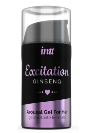 Женский возбуждающий интимный гель Excitation Ginseng - 15 мл. - INTT - купить с доставкой в Новомосковске
