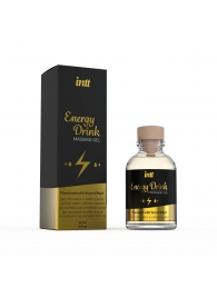 Массажный гель с согревающим эффектом Energy Drink - 30 мл. - INTT - купить с доставкой в Новомосковске