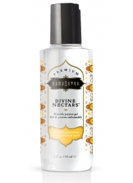 Гель-лубрикант на водной основе Divine Nectars Vanilla с ароматом ванили - 150 мл. - Kama Sutra - купить с доставкой в Новомосковске