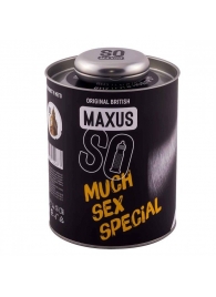 Текстурированные презервативы в кейсе MAXUS So Much Sex - 100 шт. - Maxus - купить с доставкой в Новомосковске