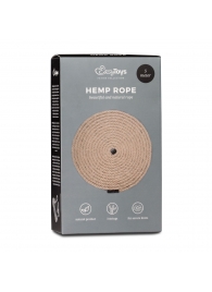 Пеньковая веревка для связывания Hemp Rope - 5 м. - Easy toys - купить с доставкой в Новомосковске