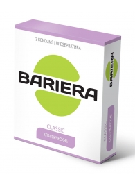 Классические презервативы Bariera Classic - 3 шт. - Bariera - купить с доставкой в Новомосковске