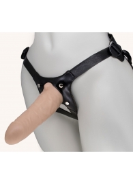 Пустотелый фаллопротез MEN STYLE - 17,5 см. - LOVETOY (А-Полимер) - купить с доставкой в Новомосковске