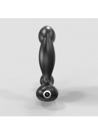 Черный вибромассажер простаты и промежности Prostate Pro с пультом ДУ - Bathmate - в Новомосковске купить с доставкой