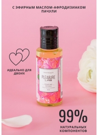 Массажное масло Pleasure Lab Delicate с ароматом пиона и пачули - 50 мл. - Pleasure Lab - купить с доставкой в Новомосковске