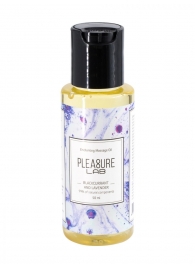 Массажное масло Pleasure Lab Enchanting с ароматом черной смородины и лаванды - 50 мл. - Pleasure Lab - купить с доставкой в Новомосковске
