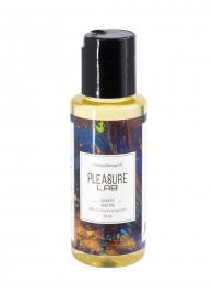 Массажное масло Pleasure Lab Relaxing с ароматом винограда и инжира - 50 мл. - Pleasure Lab - купить с доставкой в Новомосковске
