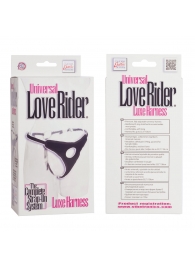 Трусы для страпона с универсальным креплением Universal Love Rider Luxe Harness - California Exotic Novelties - купить с доставкой в Новомосковске