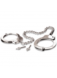 Металлические наручники Metal Leg Cuffs - Pipedream - купить с доставкой в Новомосковске