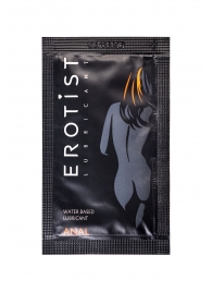Пробник лубриканта на водной основе Erotist Anal - 4 мл. - Erotist Lubricants - купить с доставкой в Новомосковске