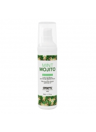 Разогревающее массажное масло с ароматом мохито Gourmet Mint Mojito - 50 мл. - Exsens - купить с доставкой в Новомосковске