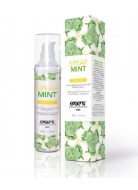 Разогревающее массажное масло Gourmet Spearmint Organic с органическими ингредиентами - 50 мл. - Exsens - купить с доставкой в Новомосковске