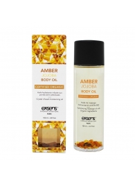 Органическое массажное масло AMBER JOJOBA - 100 мл. - Exsens - купить с доставкой в Новомосковске