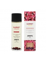 Органическое массажное масло GARNET ARGAN - 100 мл. - Exsens - купить с доставкой в Новомосковске