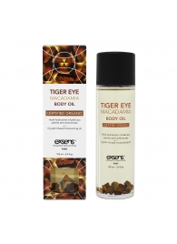 Органическое массажное масло TIGER EYE MACADAMIA - 100 мл. - Exsens - купить с доставкой в Новомосковске