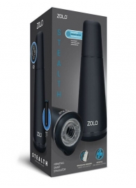 Вибрирующий смарт-мастурбатор ZOLO STEALTH - Zolo - в Новомосковске купить с доставкой