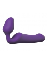 Фиолетовый безремневой страпон Queens L - Adrien Lastic - купить с доставкой в Новомосковске
