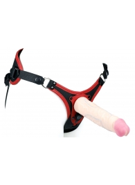 Пояс унисекс UNISEX Style с 2 насадками - LOVETOY (А-Полимер) - купить с доставкой в Новомосковске