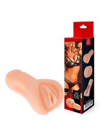 Телесный реалистичный мастурбатор в виде вагины - Bior toys - в Новомосковске купить с доставкой