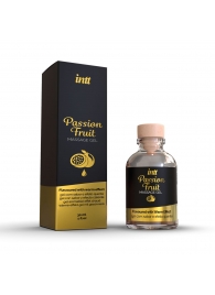 Массажный гель с ароматом маракуйи Passion Fruit - 30 мл. - INTT - купить с доставкой в Новомосковске