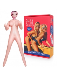 Надувная секс-кукла  Анджелина - Bior toys - в Новомосковске купить с доставкой