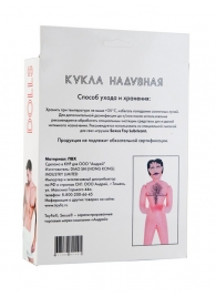 Надувная секс-кукла мужского пола - ToyFa - в Новомосковске купить с доставкой