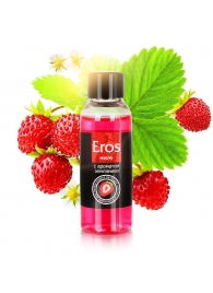 Массажное масло Eros fantasy с ароматом земляники - 50 мл. - Биоритм - купить с доставкой в Новомосковске