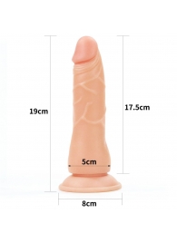 Женский страпон Easy Strapon Set 7.5 - 19 см. - Lovetoy - купить с доставкой в Новомосковске