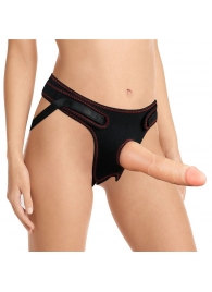 Женский страпон Easy Strapon Set 7.5 - 19 см. - Lovetoy - купить с доставкой в Новомосковске