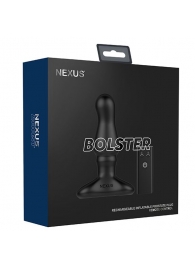 Черный вибростимулятор простаты Nexus Bolster - 12,3 см. - Nexus Range - в Новомосковске купить с доставкой