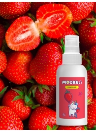 Универсальная смазка с ароматом клубники  Москва Вкусная  - 100 мл. - Москва - купить с доставкой в Новомосковске
