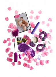 Эротический набор FANTASTIC PURPLE SEX TOY KIT - Toy Joy - купить с доставкой в Новомосковске