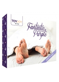 Эротический набор FANTASTIC PURPLE SEX TOY KIT - Toy Joy - купить с доставкой в Новомосковске