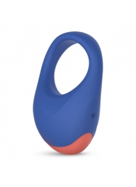 Синее эрекционное кольцо RRRING Dinner Date Cock Ring - FeelzToys - в Новомосковске купить с доставкой