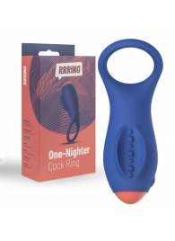 Синее эрекционное кольцо RRRING One Nighter Cock Ring - FeelzToys - в Новомосковске купить с доставкой