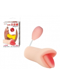 Мастурбатор с грушей Oral Sex - Baile - в Новомосковске купить с доставкой
