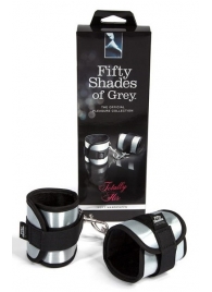 Серо-черные наручники Totally His - Fifty Shades of Grey - купить с доставкой в Новомосковске
