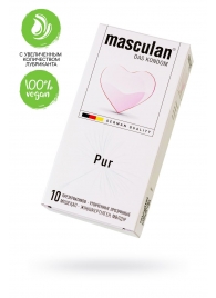 Супертонкие презервативы Masculan Pur - 10 шт. - Masculan - купить с доставкой в Новомосковске