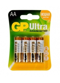 Батарейки алкалиновые GP Ultra Alkaline AA/LR6 - 4 шт. - Элементы питания - купить с доставкой в Новомосковске