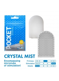 Карманный мастурбатор Crystal Mist - Tenga - в Новомосковске купить с доставкой