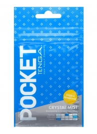 Карманный мастурбатор Crystal Mist - Tenga - в Новомосковске купить с доставкой
