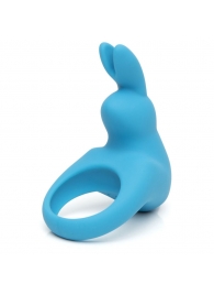 Голубое эрекционное виброкольцо Happy Rabbit Rechargeable Rabbit Cock Ring - Happy Rabbit - в Новомосковске купить с доставкой