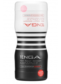 Мастурбатор Dual Sensation Cup Extremes - Tenga - в Новомосковске купить с доставкой