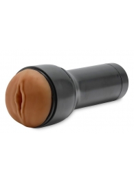 Коричневый мастурбатор-вагина Feel Stroker - Kiiroo - в Новомосковске купить с доставкой