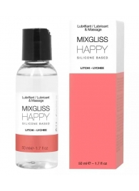 Смазка на силиконовой основе Mixgliss Happy - 50 мл. - Mixgliss - купить с доставкой в Новомосковске