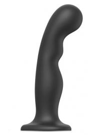Черная насадка Strap-On-Me Dildo Plug P G size XXL - Strap-on-me - купить с доставкой в Новомосковске